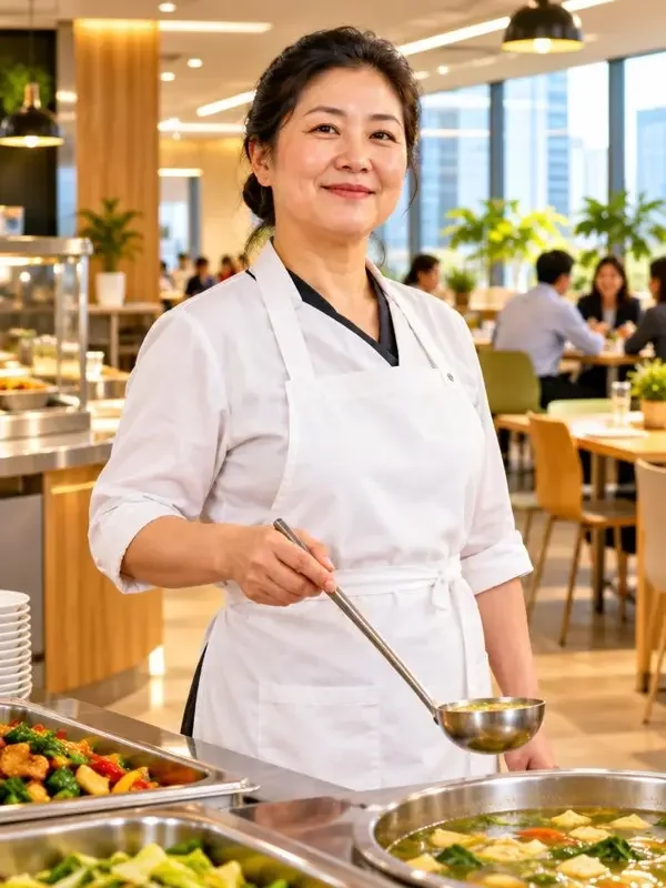 食堂阿姨其实是神秘股东封面